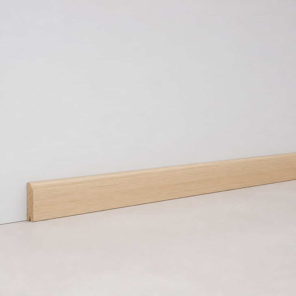 Plinthe bois massif — vue produit
