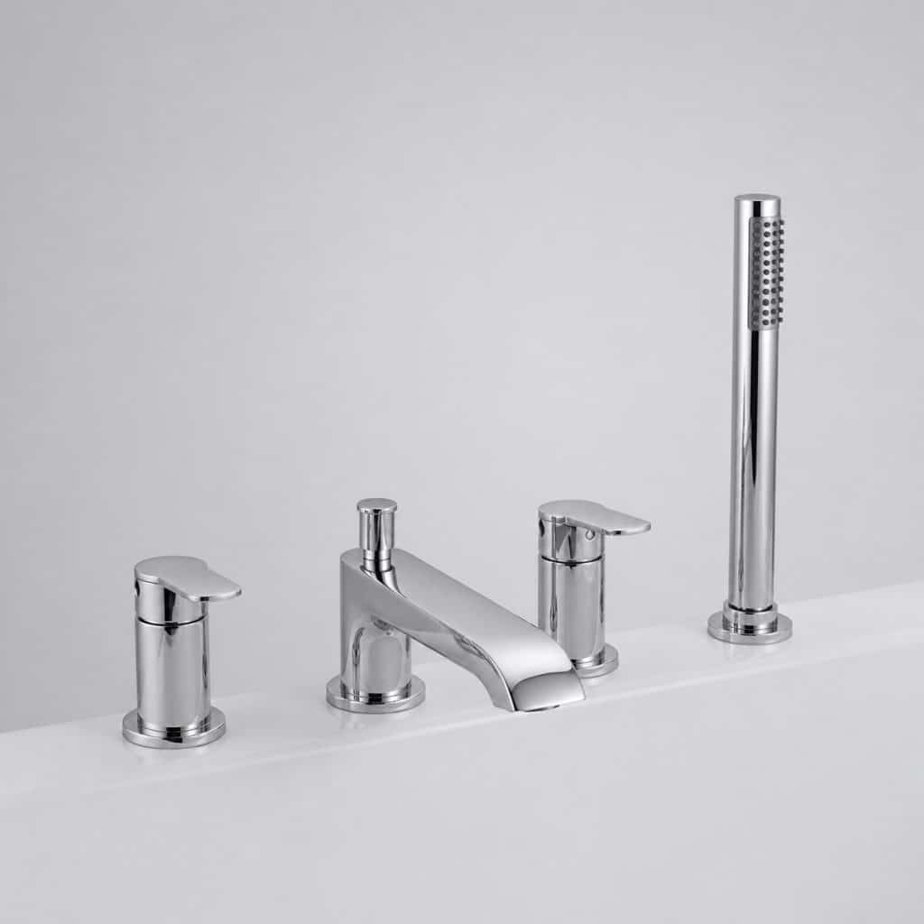 Robinet de baignoire finition noire mate — vue produit