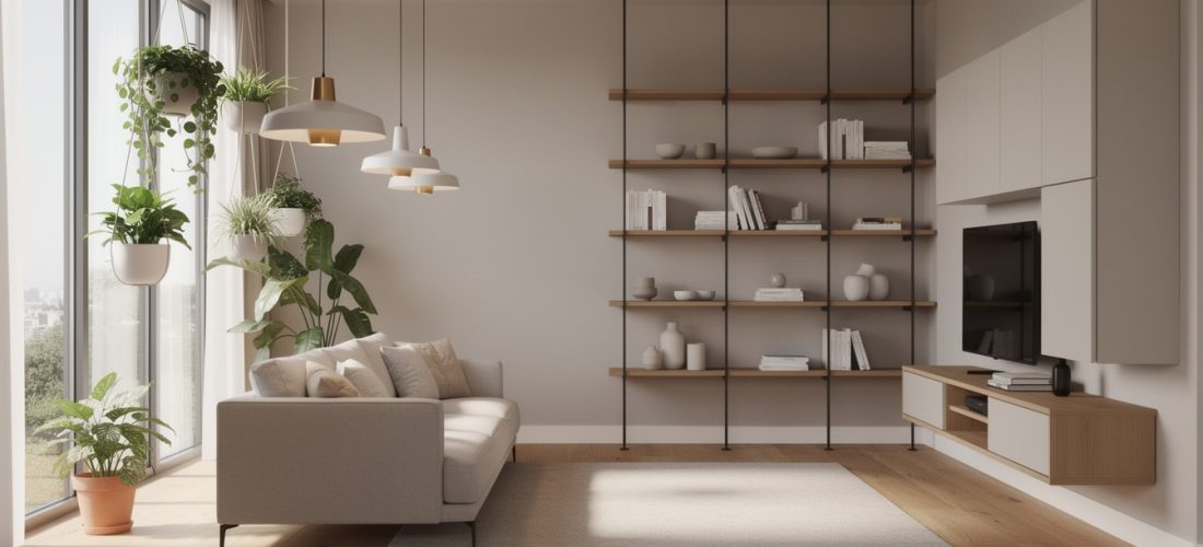découvrez comment la décoration suspendue optimise l'espace en libérant le sol, alliant esthétisme et gain de place pour un intérieur harmonieux et pratique.