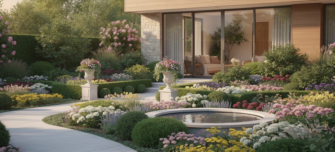 découvrez comment un jardin d'ornement peut sublimer l'esthétique de votre propriété en alliant beauté, harmonie et design paysager.