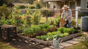 découvrez comment un jardin potager peut garantir une autonomie alimentaire partielle en cultivant vos propres légumes frais et en réduisant votre dépendance aux achats extérieurs.