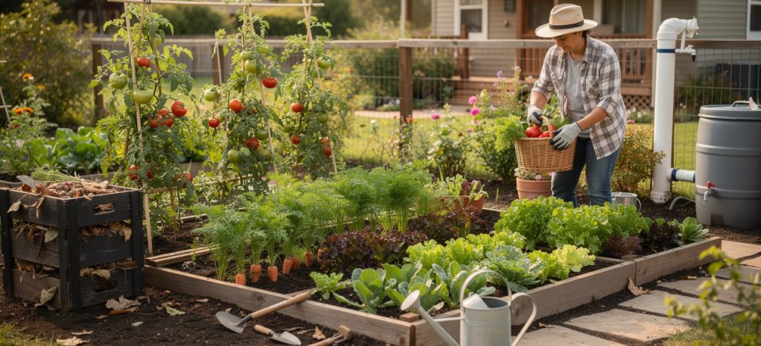 découvrez comment un jardin potager peut garantir une autonomie alimentaire partielle en cultivant vos propres légumes frais et en réduisant votre dépendance aux achats extérieurs.
