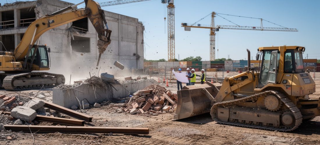 découvrez comment les travaux de démolition sont essentiels pour préparer efficacement un nouveau projet de construction, en assurant un terrain propre et sécurisé.