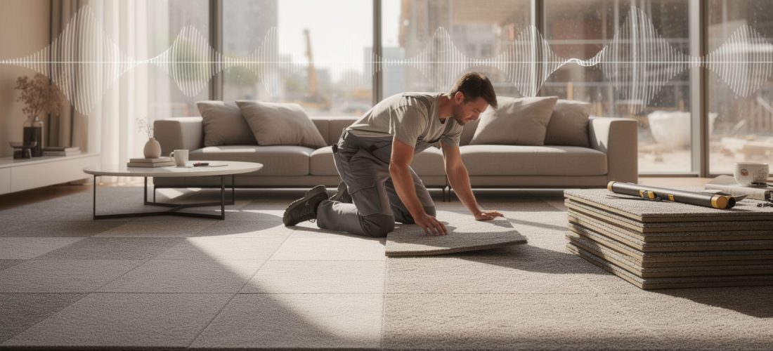 découvrez comment les travaux d'installation de moquette acoustique réduisent efficacement les nuisances sonores pour un environnement plus calme et confortable.