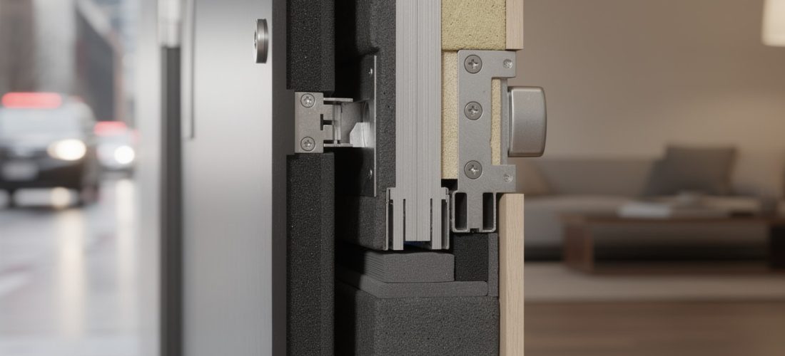 découvrez comment les travaux de rénovation de votre porte d'entrée peuvent améliorer l'isolation phonique de votre logement et réduire les nuisances sonores.