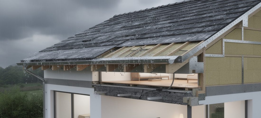 découvrez comment les travaux d'étanchéité de toiture protègent efficacement l'étage inférieur contre les infiltrations d'eau et les dégâts liés à l'humidité.