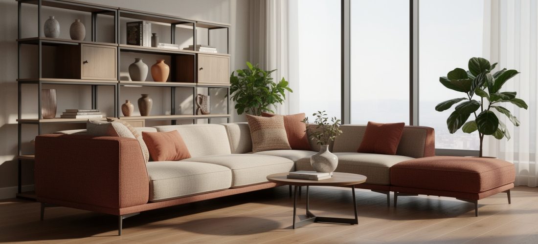 découvrez comment la décoration intérieure s'harmonise avec la modularité des meubles pour créer des espaces personnalisés, fonctionnels et esthétiques.
