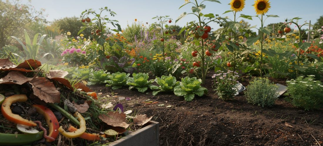 découvrez comment le compostage enrichit le sol de votre jardin, favorisant une croissance saine et durable de vos plantes.