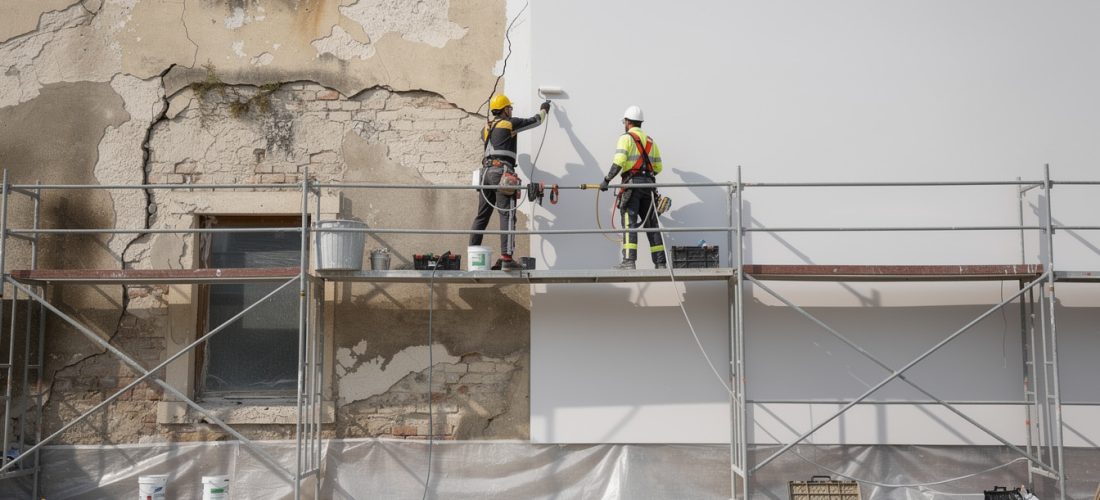 découvrez comment les travaux de ravalement améliorent la protection et la durabilité de votre façade, tout en valorisant l'esthétique de votre bâtiment.