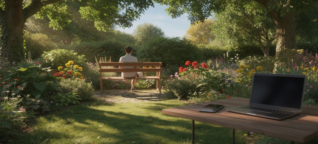 découvrez comment le jardinage favorise la déconnexion numérique en offrant un espace de détente, de reconnexion avec la nature et de bien-être mental.