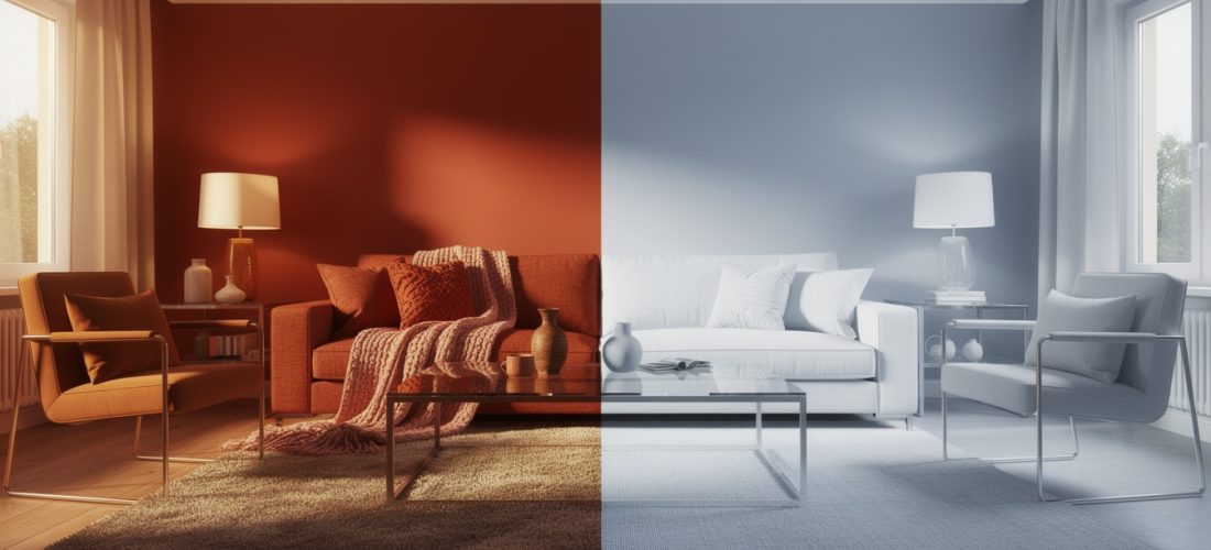 découvrez comment la décoration intérieure peut modifier la perception de la température dans une pièce, alliant esthétique et confort thermique pour un environnement agréable.