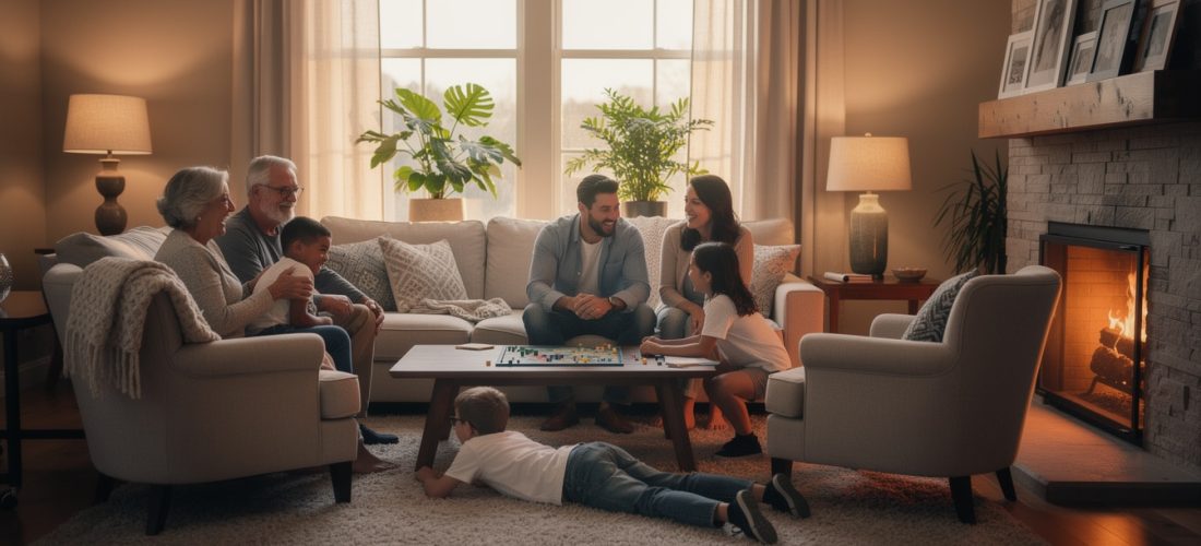 découvrez comment l'aménagement du salon dans une maison influence et renforce les liens familiaux au quotidien.