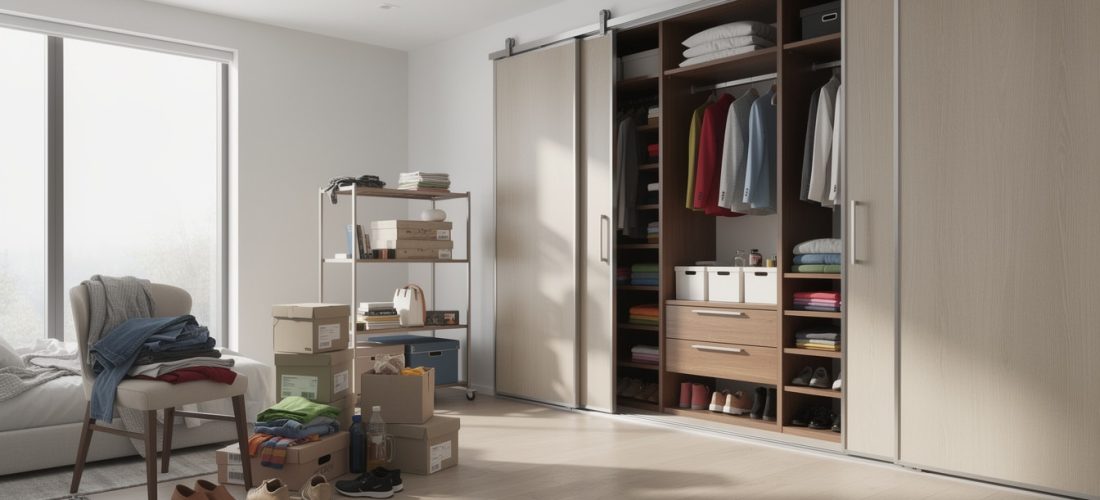 découvrez comment les travaux de création de placards optimisent l'espace intérieur et contribuent à un gain de place efficace dans votre maison.