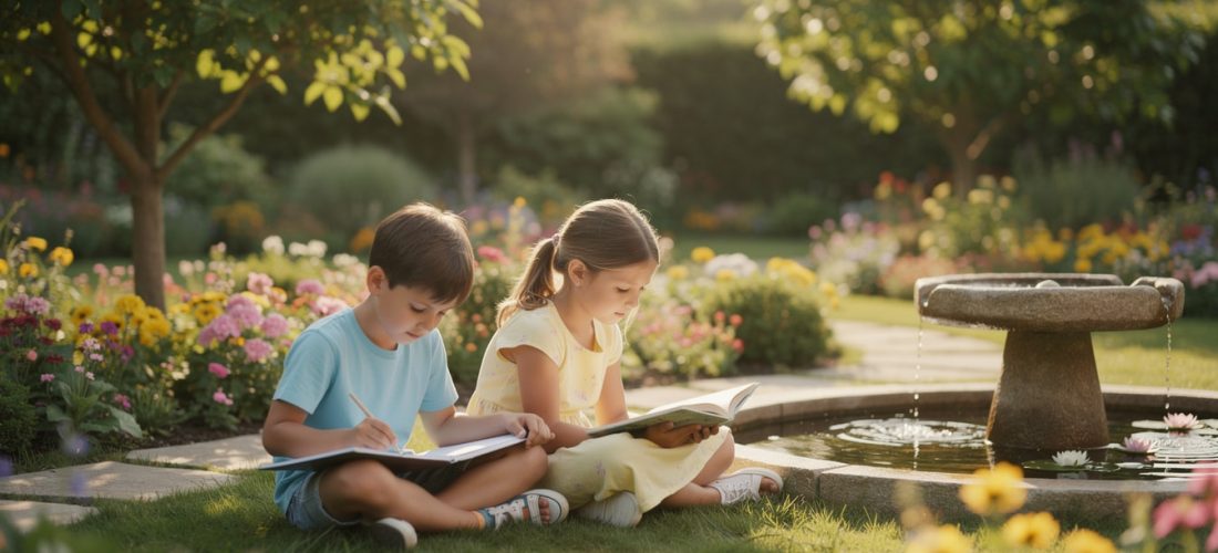 découvrez comment le jardin peut améliorer la concentration des enfants en leur offrant un environnement apaisant et stimulant.