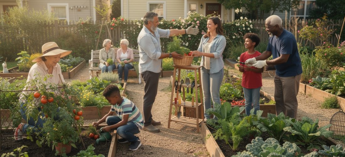 découvrez comment les potagers partagés favorisent le lien social et renforcent les relations communautaires grâce à l'influence positive du jardin.