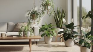 découvrez comment la décoration biophilique utilise les plantes pour purifier l'air intérieur, améliorer la qualité de vie et créer un environnement sain et naturel chez vous.
