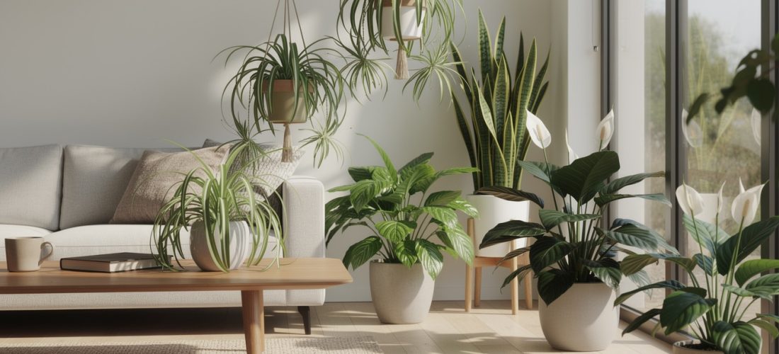 découvrez comment la décoration biophilique utilise les plantes pour purifier l'air intérieur, améliorer la qualité de vie et créer un environnement sain et naturel chez vous.