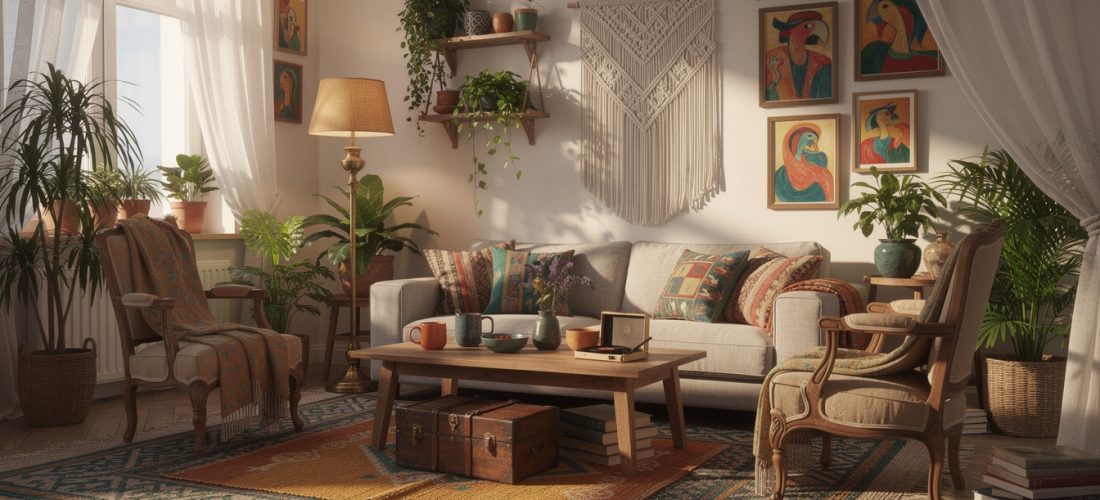 découvrez comment la décoration bohème chic permet d'exprimer votre personnalité unique à travers des choix de design libre, chaleureux et créatifs.