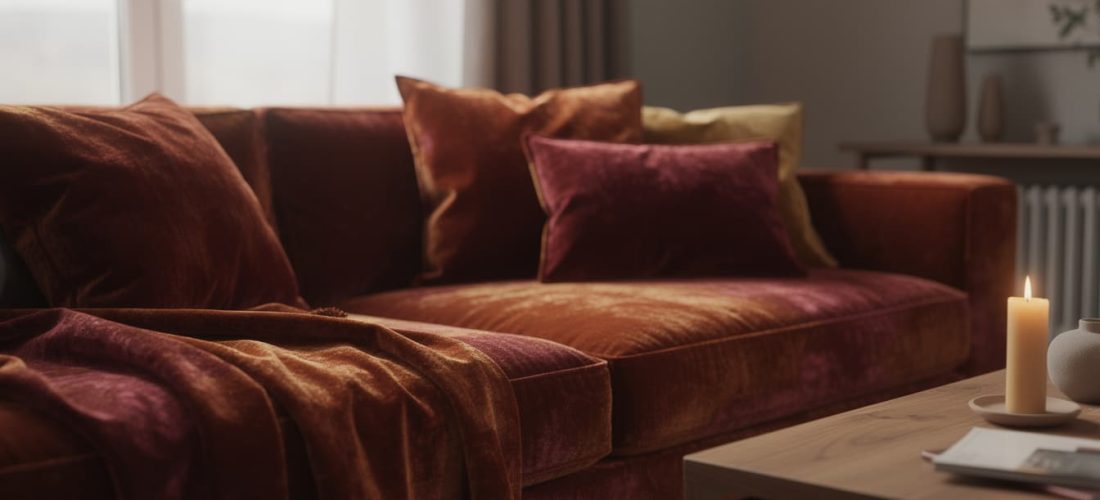 découvrez comment la décoration en velours ajoute une chaleur tactile et une élégance douce à votre intérieur, créant une ambiance accueillante et confortable.