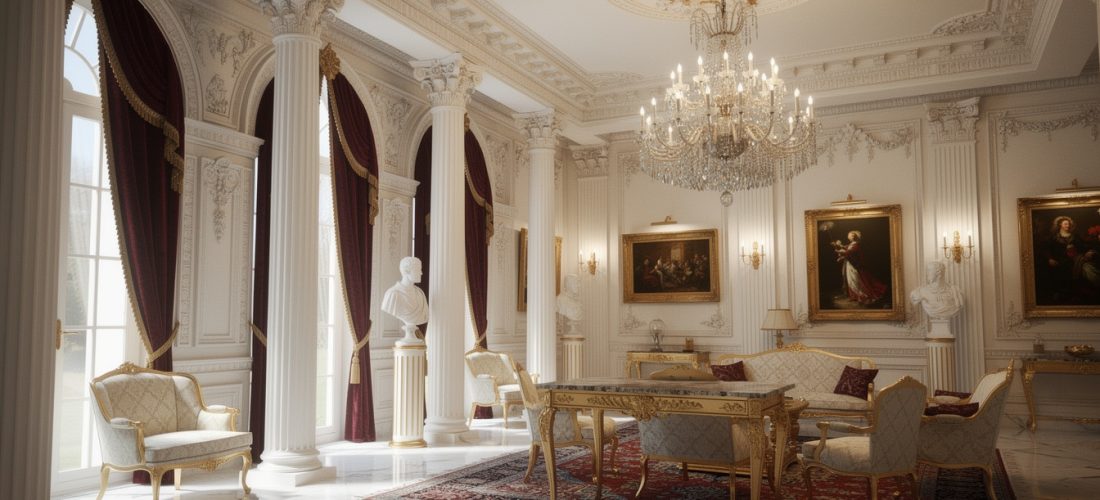 découvrez comment la décoration néo-classique incarne l'élégance et le raffinement, symboles intemporels du luxe dans les intérieurs sophistiqués.