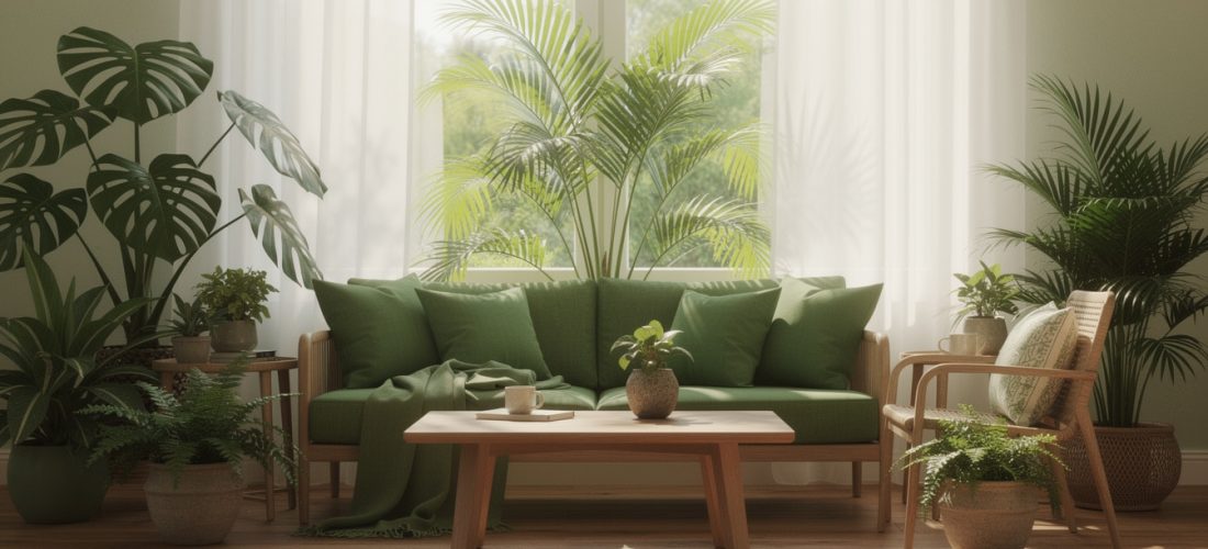 découvrez pourquoi la décoration tropicale mise sur le vert pour créer une ambiance apaisante et naturelle dans votre intérieur.