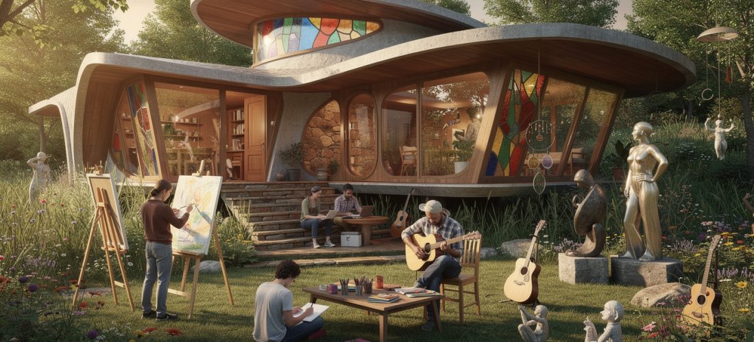 découvrez pourquoi les maisons atypiques séduisent particulièrement les profils créatifs, offrant un cadre unique qui stimule l'imagination et l'inspiration.
