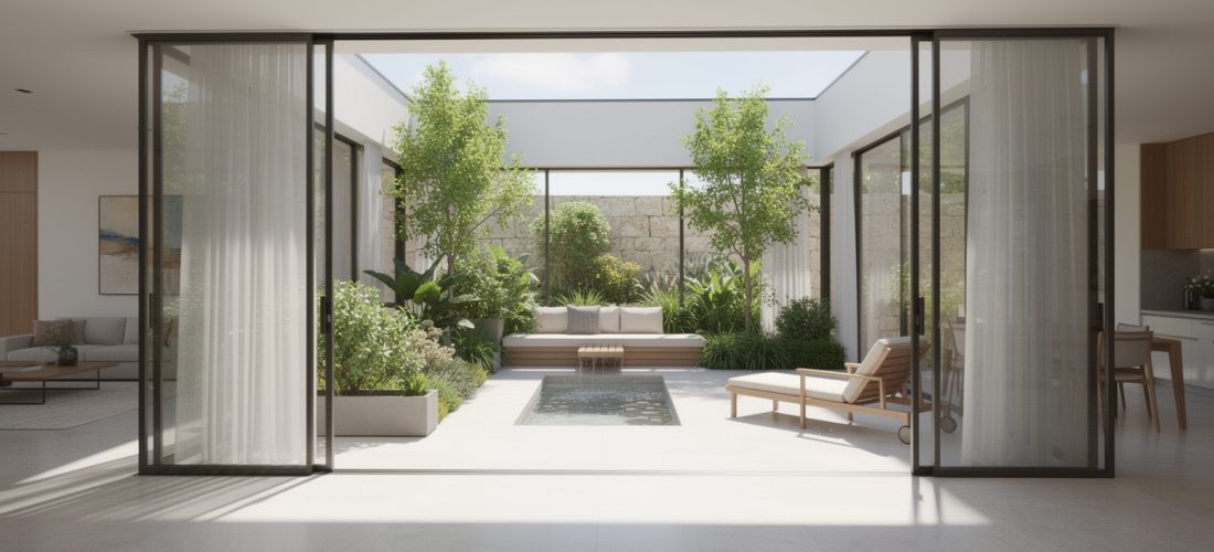 découvrez comment une maison avec patio intérieur optimise la lumière naturelle, créant un espace lumineux et accueillant tout en améliorant le bien-être des occupants.