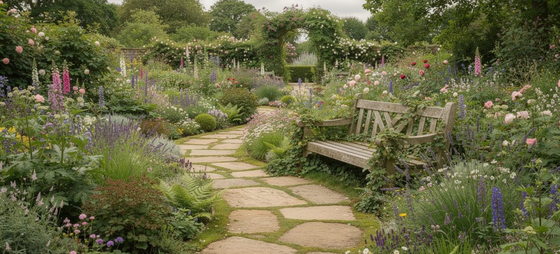découvrez pourquoi le jardin à l'anglaise met en valeur le foisonnement pour créer un espace naturel, romantique et harmonieux.