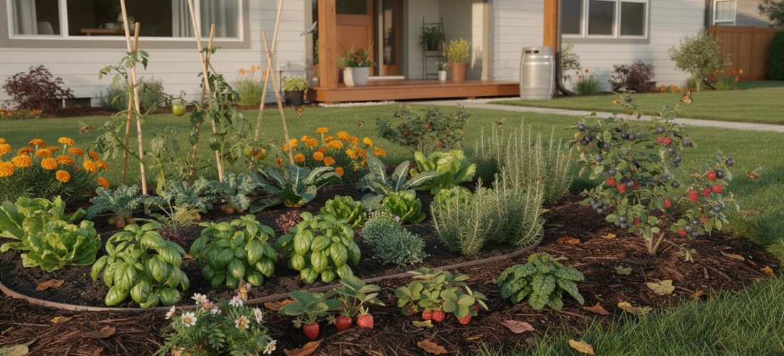 découvrez comment le jardin comestible révolutionne l'aménagement des pelouses en combinant beauté, durabilité et production alimentaire locale.