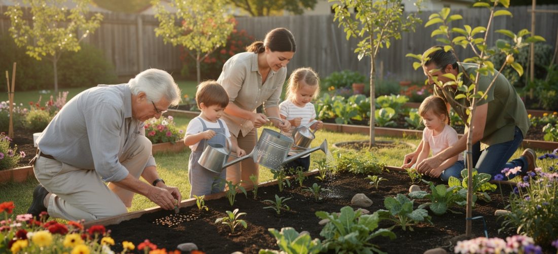 découvrez pourquoi le jardin est une véritable école de patience pour toute la famille, favorisant l'apprentissage, la coopération et la sérénité au quotidien.