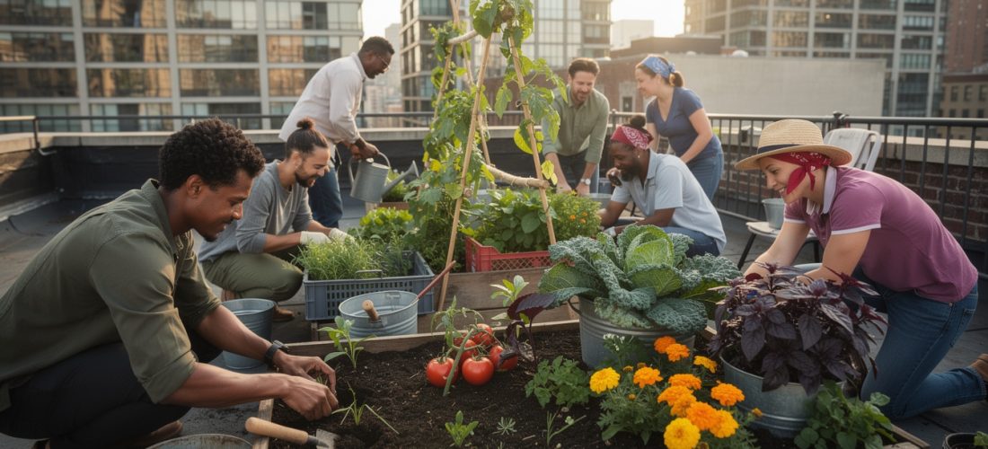 découvrez comment le jardin urbain devient un acte de réappropriation en transformant les espaces urbains, renforçant le lien avec la nature et favorisant l'autonomie alimentaire.