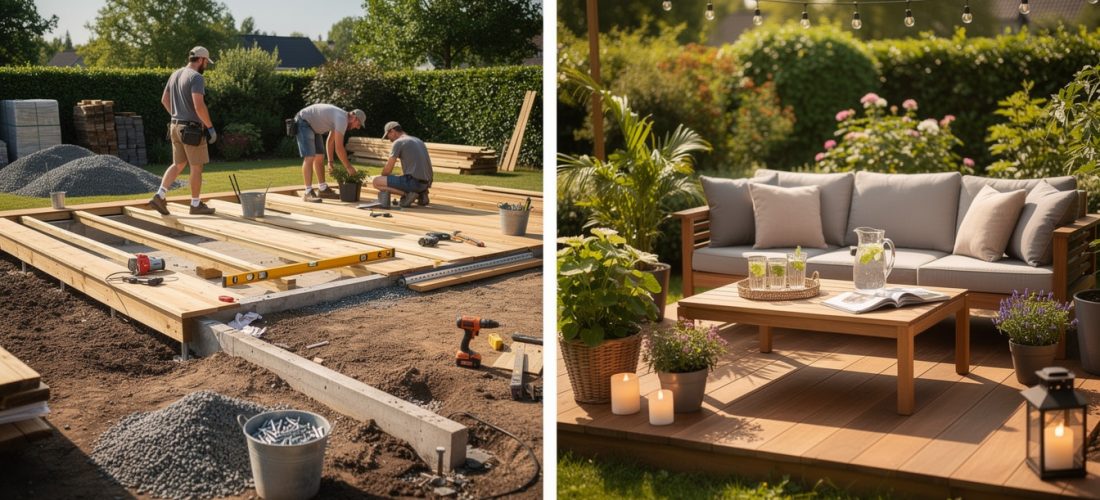 découvrez comment les travaux de terrasse peuvent transformer votre espace extérieur en un salon d'été convivial et agréable, idéal pour profiter des beaux jours en famille ou entre amis.